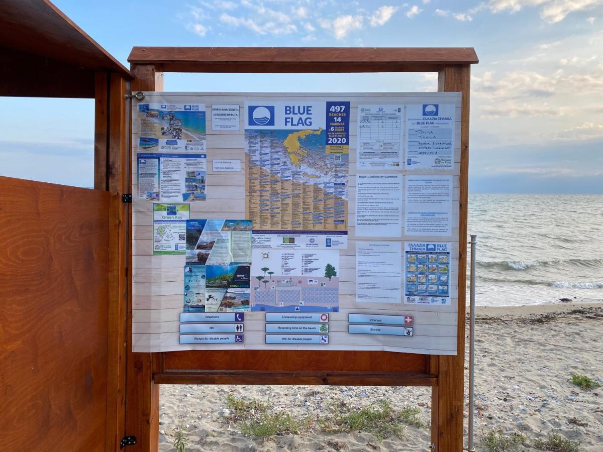 Beachfront Cottage Nea Triglia Buitenkant foto