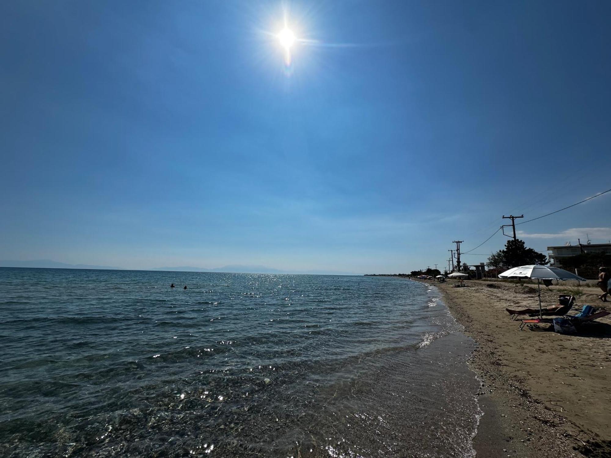 Beachfront Cottage Nea Triglia Buitenkant foto